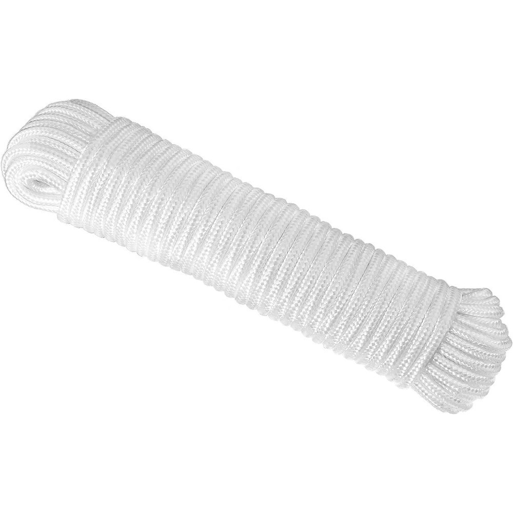 Extra Strong Diamond Braid Polypropylene Rope 80 ft Heavy Duty Multi-Purpose
