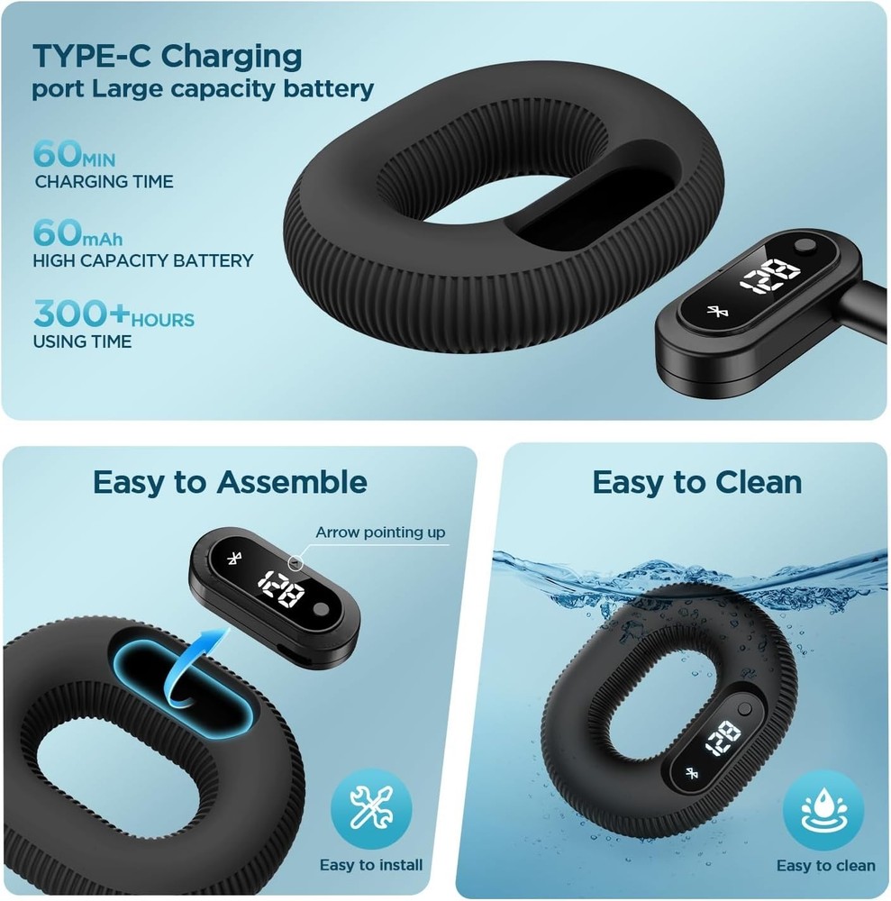 Smart Grip Trainer, Supports Multiple Game Interaction and HID Mode Video Bro...
