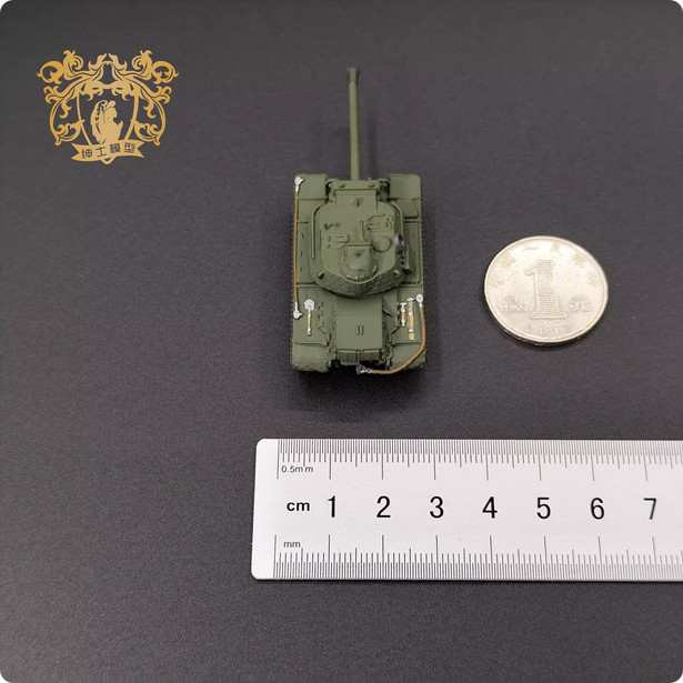 1/144 Scale T110E4 Tank Destroyer 3D Printed Tank Model