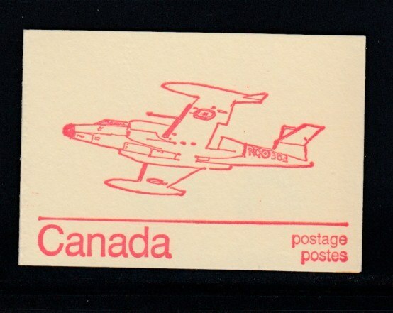 CANADA CF-100 Canuck (586a) MNH booklet