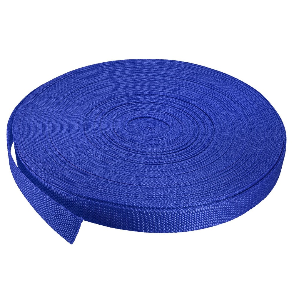 Lightweight Polypropylene Webbing Strap 1" 50 Yards Navy Blue Strapping