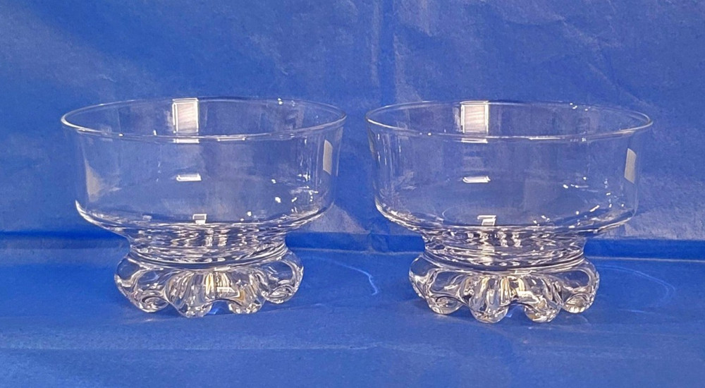 4 Vintage STUDIO NOVA Footed CITADEL Dessert Bowls