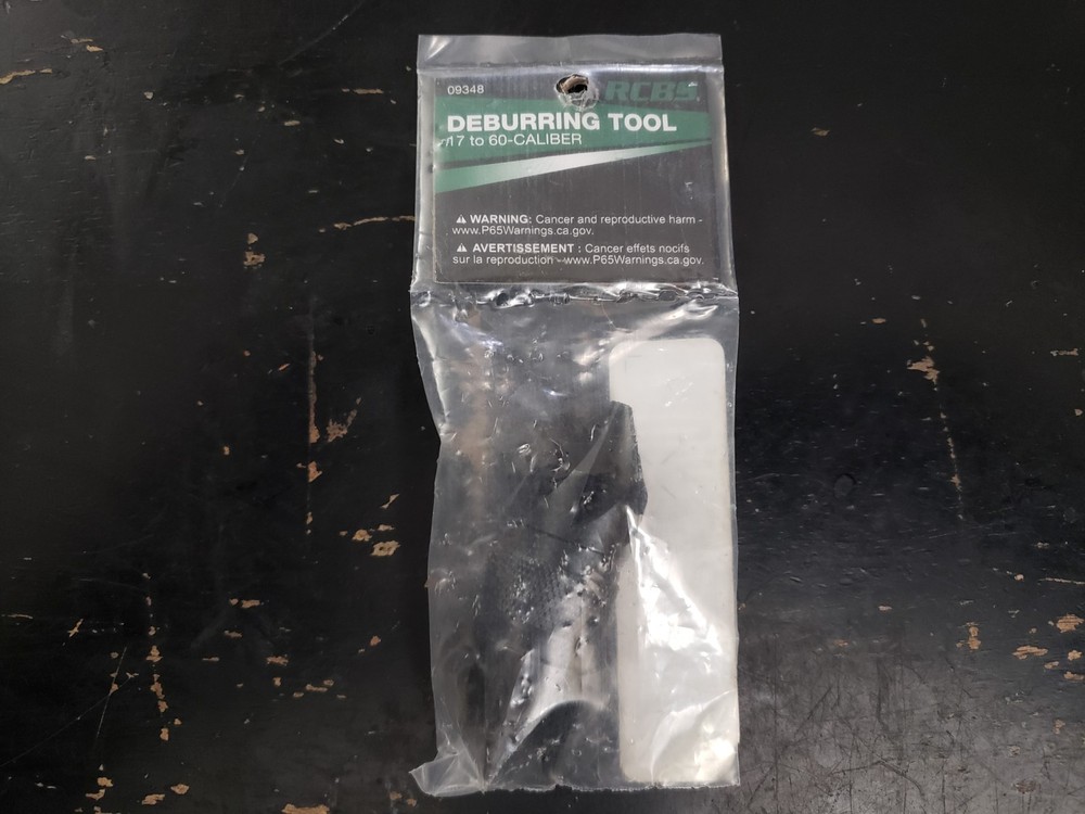 RCBS Deburring Tool Chamfer/Deburring Tool 17 to 60 Caliber Reloading Accessory