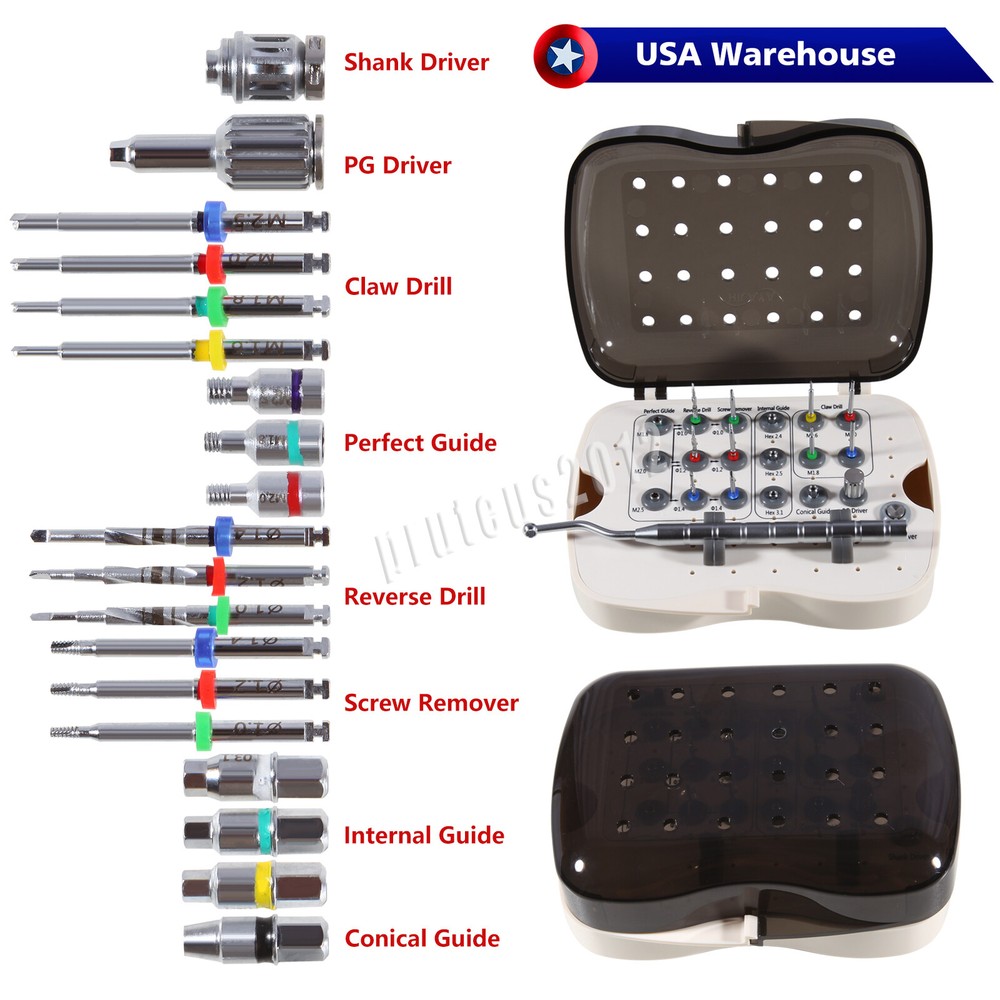 Broken Screw Total Remove Kit SOS Dental Tool Instrument