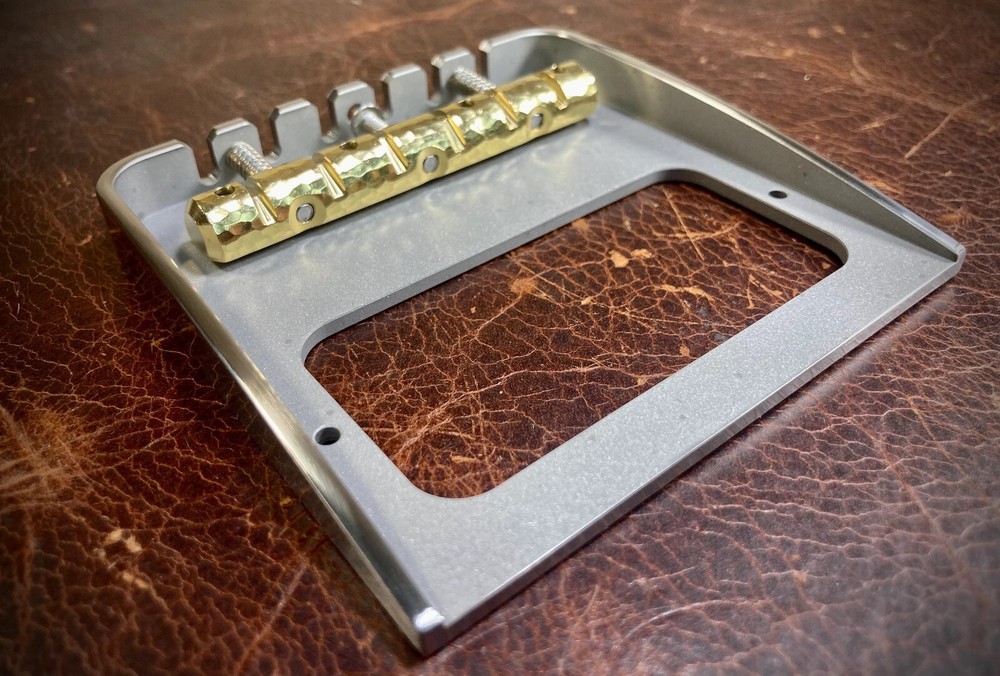 Van Dyke-Harms Filtertron/Bigsby Bridge and Monolithic Saddle Combo