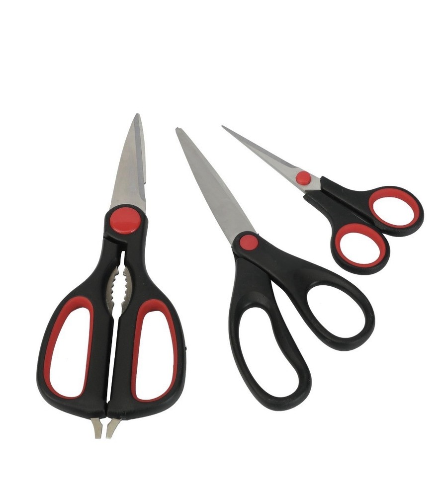 Hyper Tough 3-Piece Multi-Function Shear Set New