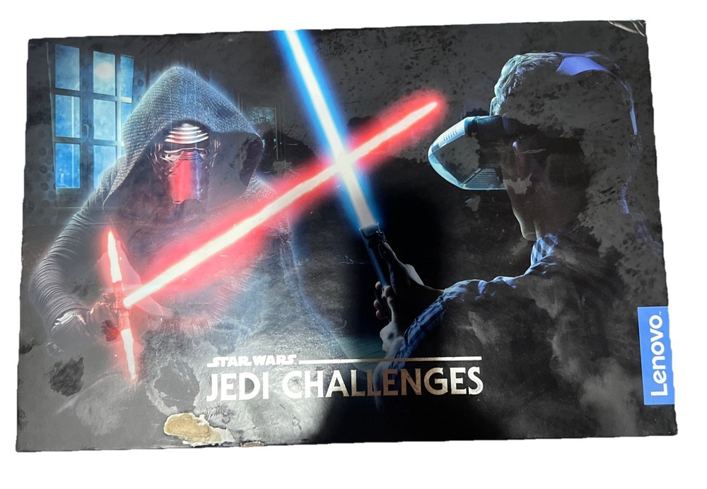 Star Wars Jedi Challenges AR Headset w/ Lightsaber Controller