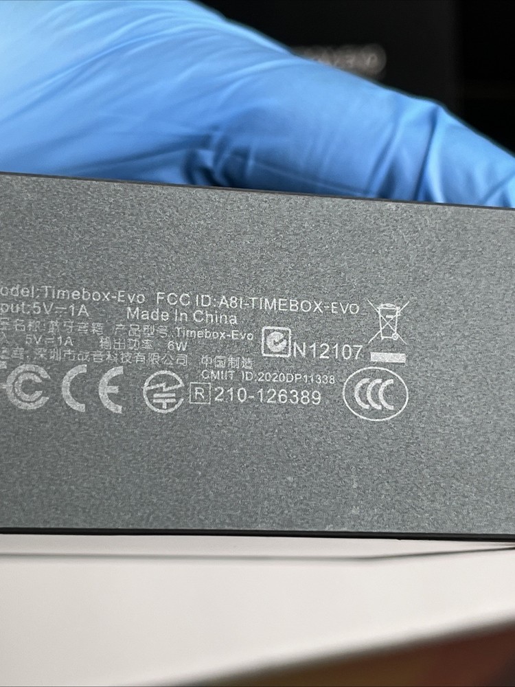 Divoom Timebox Evo Pixel Art Smart Bluetooth Speaker - App Control, Programmable