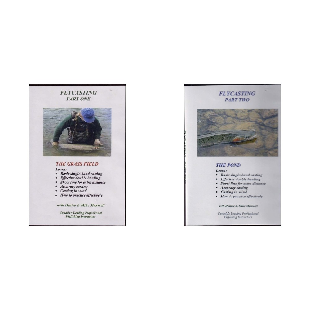 Fly Casting with Denise & Mike Maxwell 2 DVD Set