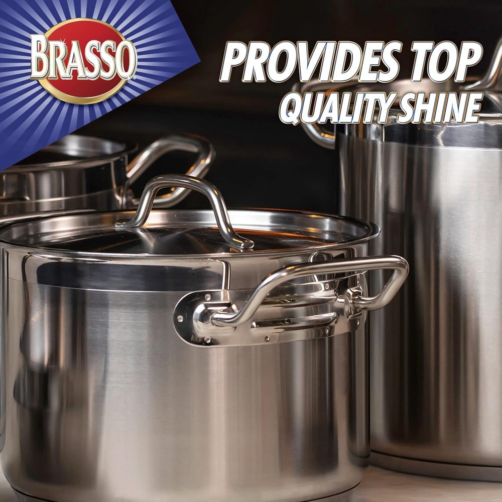 Brasso Multi-Purpose Metal Polish 8 oz