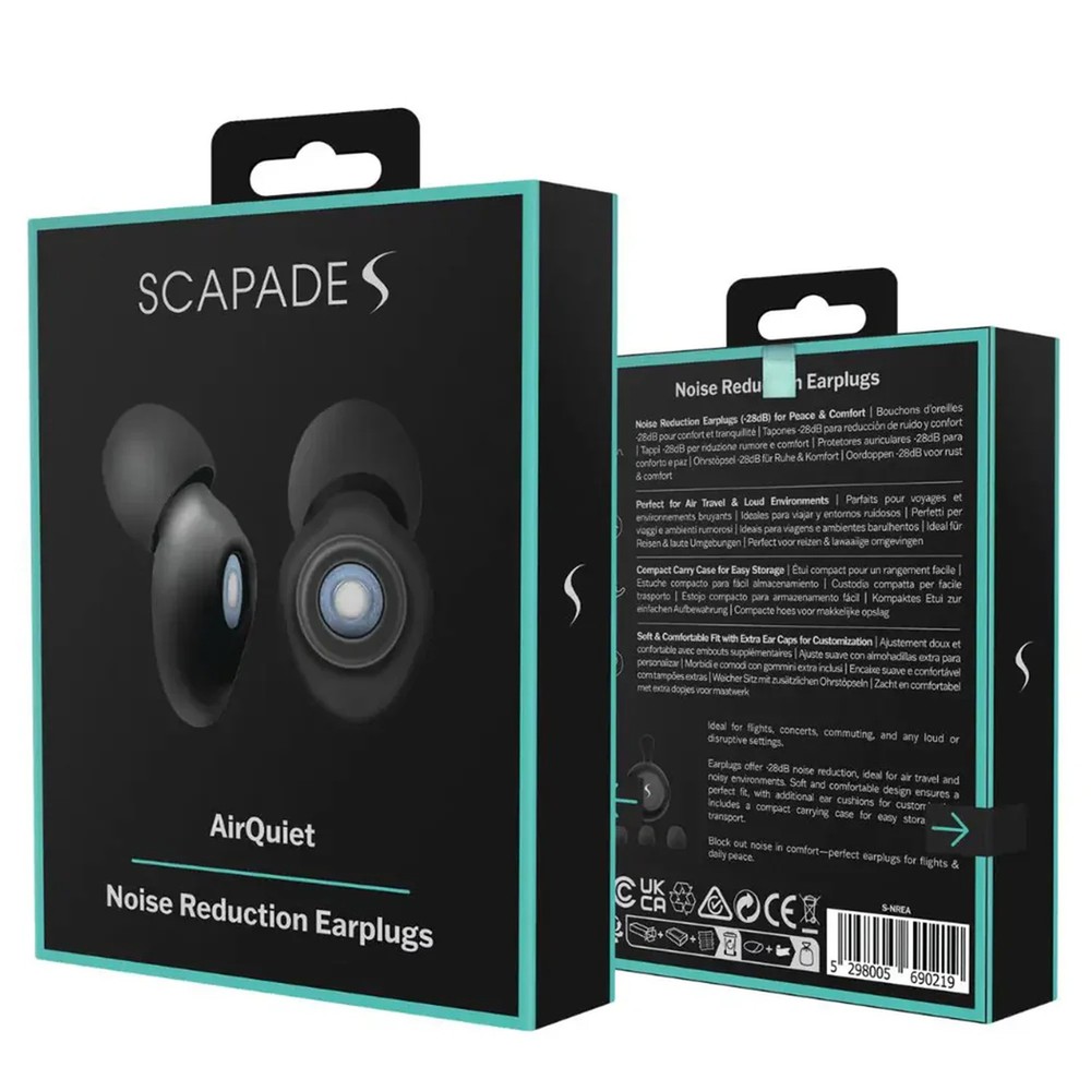 AirQuiet Noise Reduction Earplugs