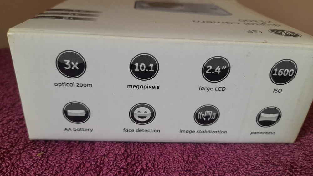 Digital Camera GE Z1300 Plus Memory Card Instructions In Original Box Tested