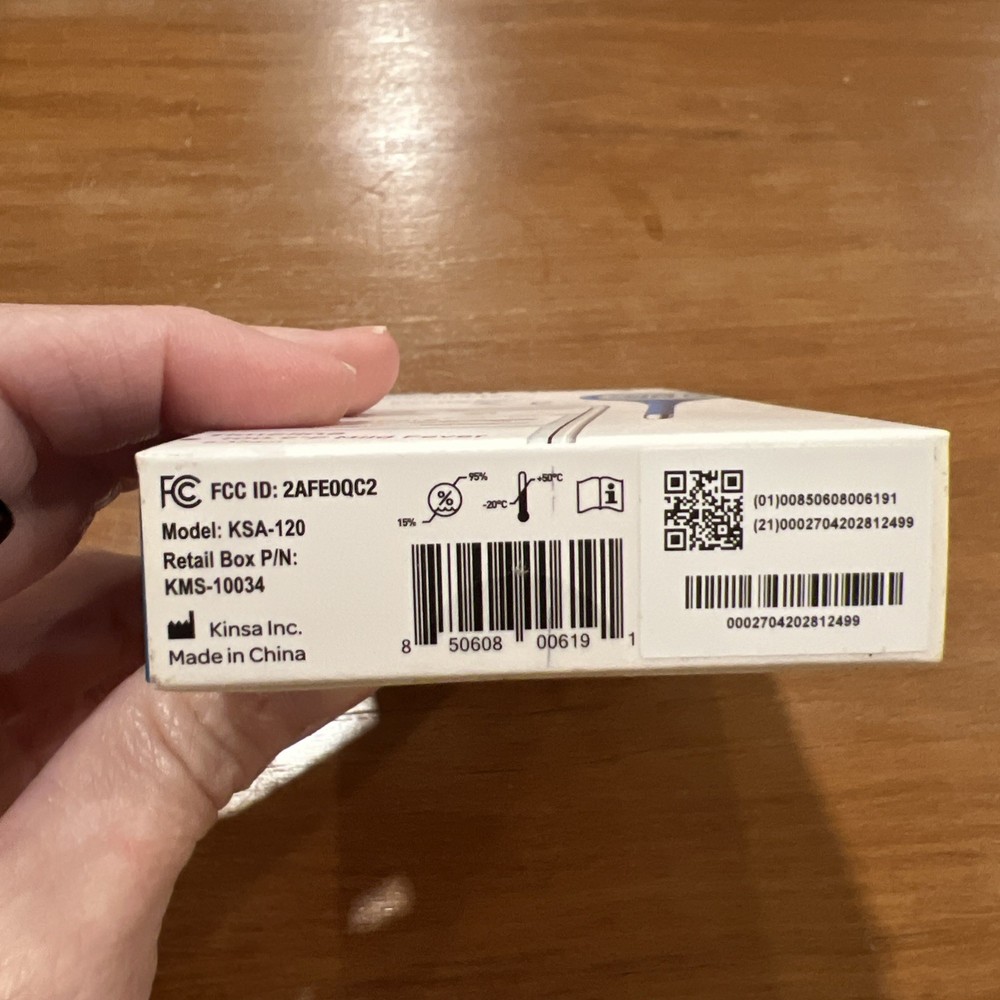 Kinsa QuickCare thermometer