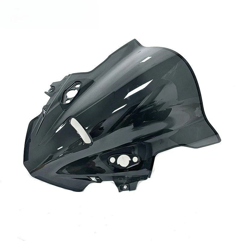 For CFMOTO 675SR Motorcycle Front Windshield Smoke Grey Competitive Windshield