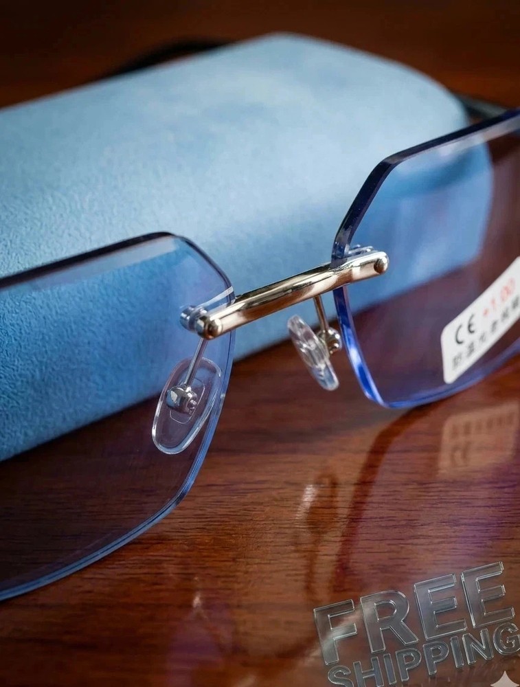 Clarity Blue Glasses, Automatic Adjustment Reading Eye Strain from Screen Compu