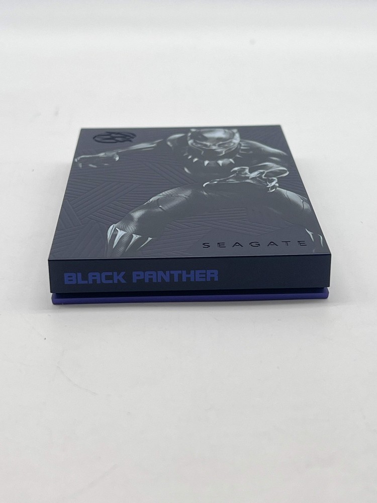 Seagate Firecuda 2TB Black Panther Marvel External Hard Drive - Used