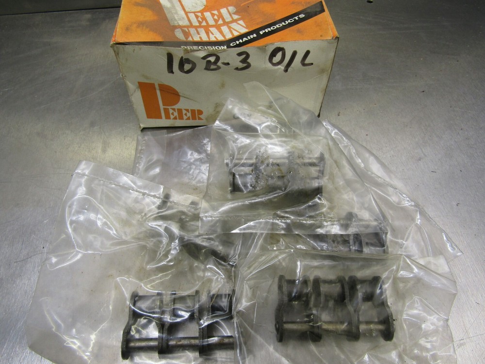 Peer 10B-3OL Offset Link Cotter Type Lot of 5!