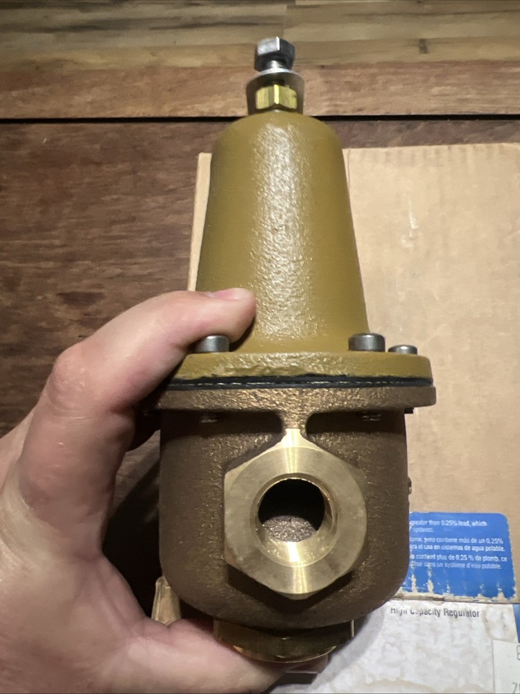 Watts 0296237 - 1/2 223 High Capacity Valve Sealed Spring Cage Regulator