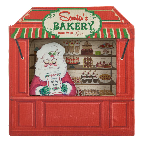 Mr. Christmas Illuminated Nostalgic Wooden Storefronts (Bakery)