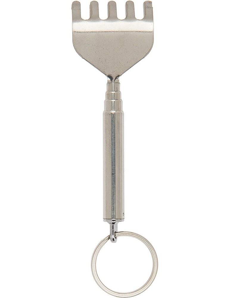 "Back Scratch" Extendable Keyring Key Clip Keychain NEW