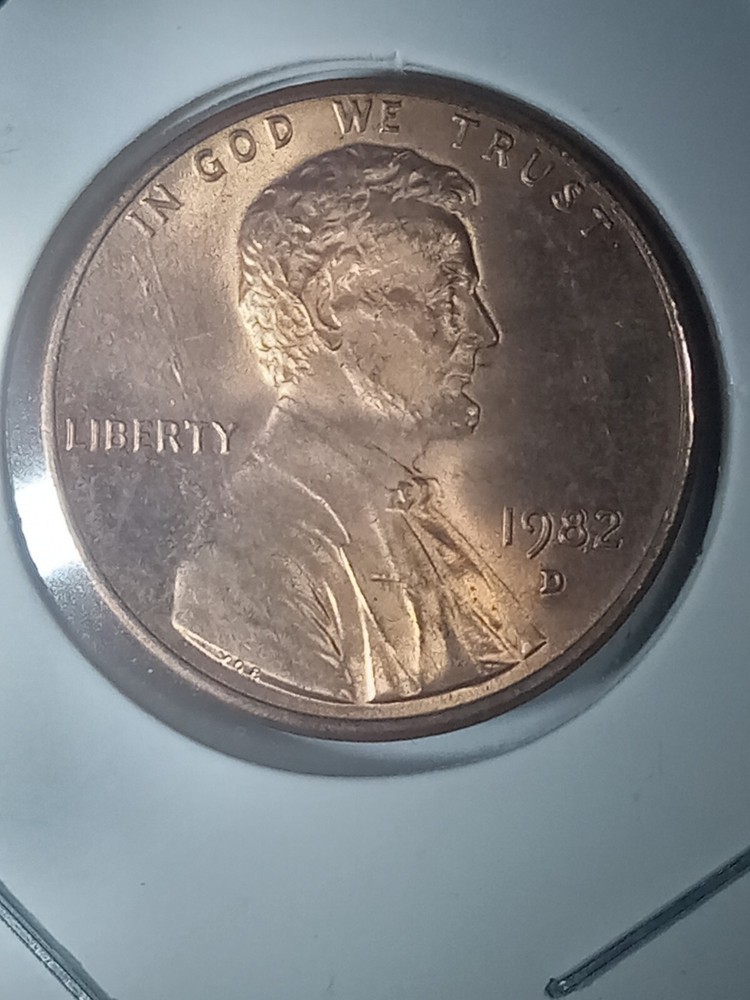 1982 Denver Small Date Zinc Lincoln Cent Doubled Die Reverse