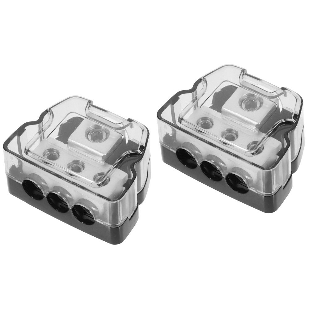 Zinc Alloy Distribution Block For Car Audio Systems Space Saving Design
