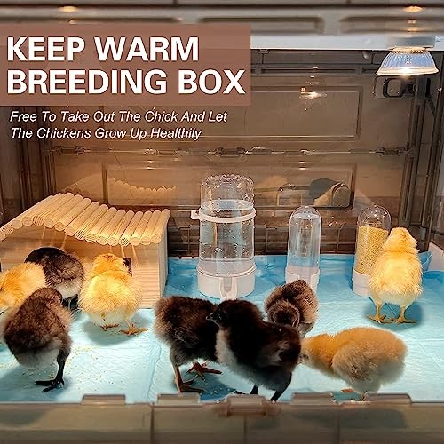Chick Brooder,Brooder Box for Chicks,Brooder Heater Warms up to 25 23″x17″x14″