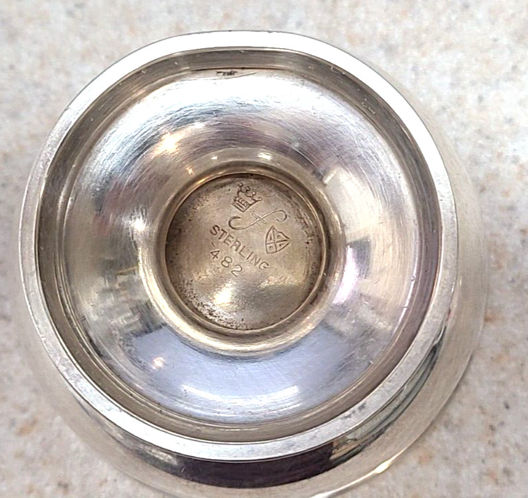 Fisher Silversmiths Sterling Silver Toothpick Bowl
