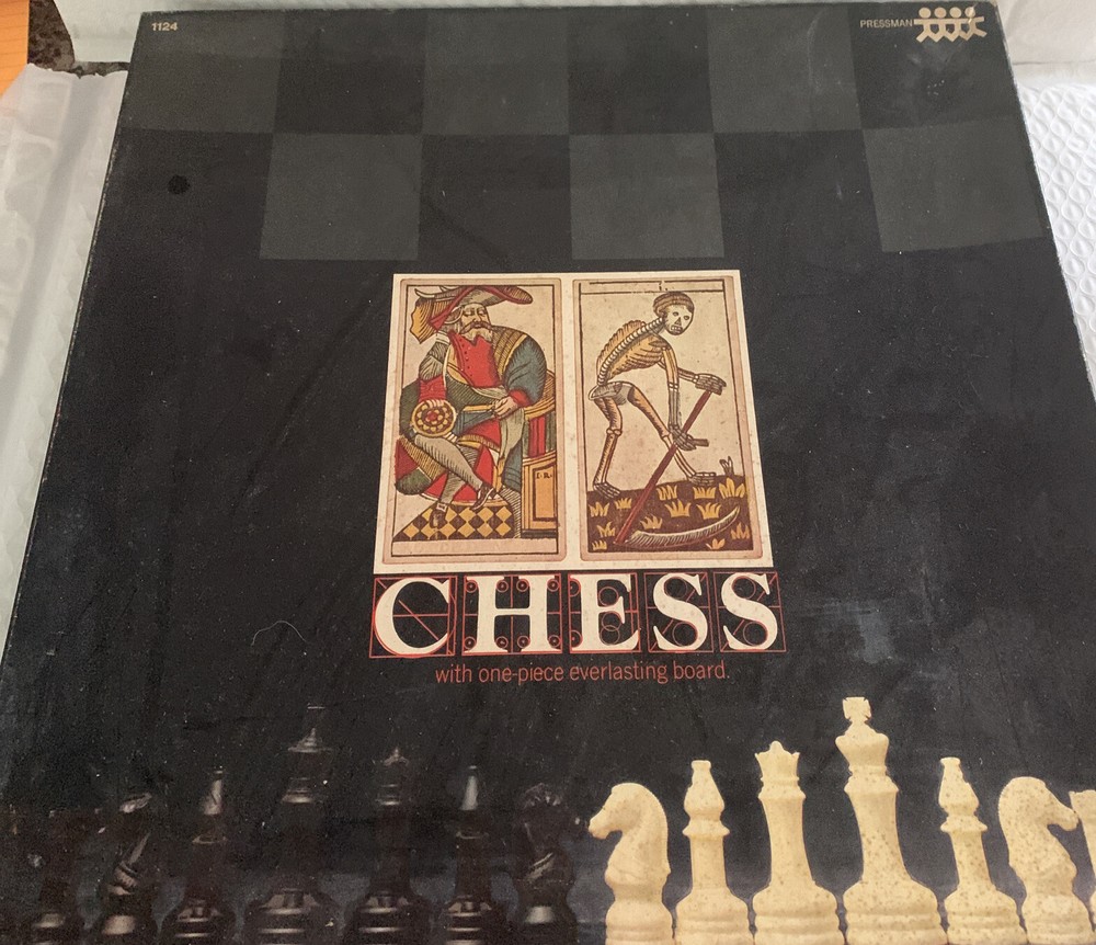 Vintage Chess Set By Pressman
