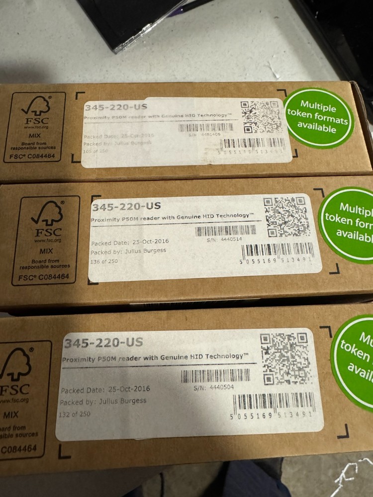 Paxton Net2 P50 Proximity Reader - OPEN ORIGINAL BOX!!!! 20 AVAILABLE!!!!