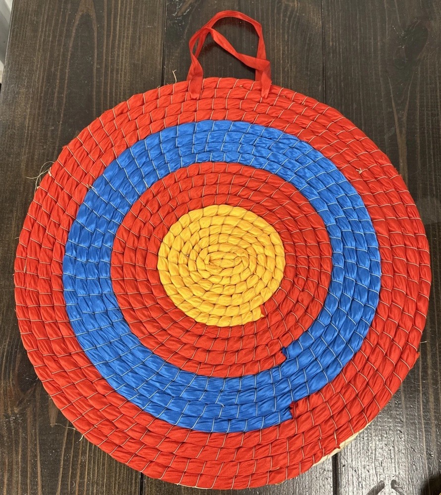 Archery Targets Traditional Solid Straw Round Archery Bow 20”/50cm New Unused