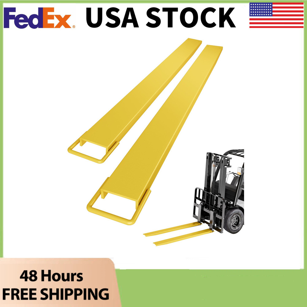 60/72/84" Pallet Fork Extension 5.5"Width Forklift Extensions,Forklift Loaders