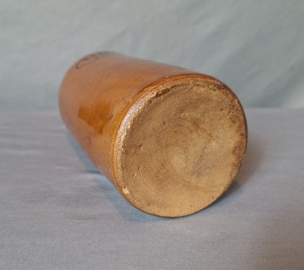 Vintage DBC Stoneware Bottle - Famous For Value