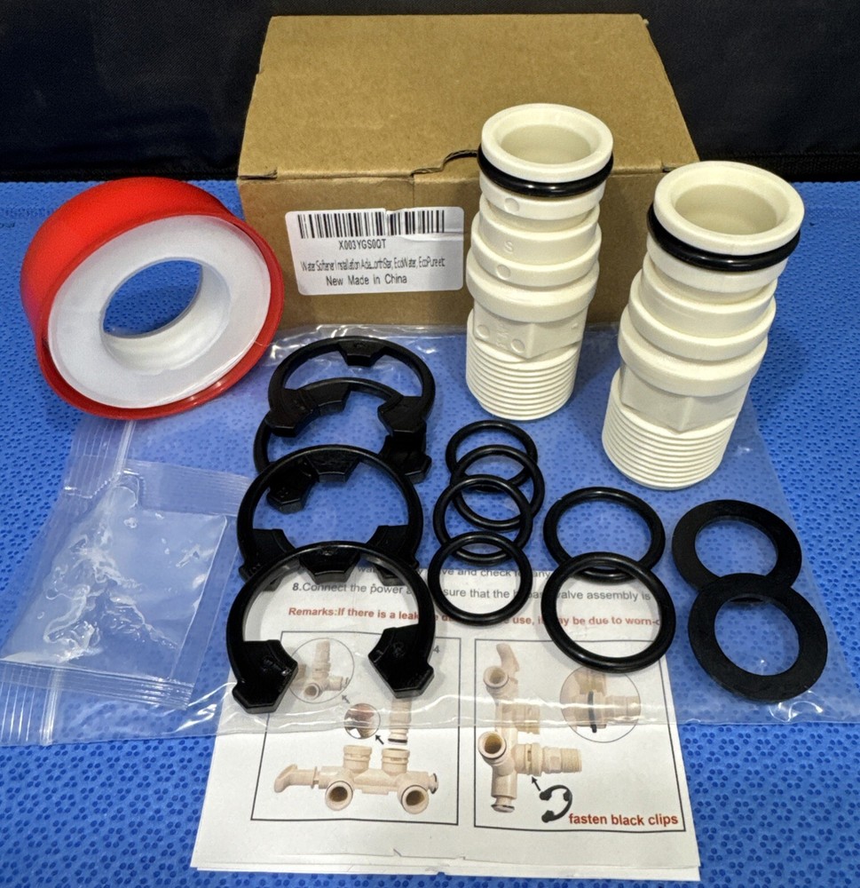 Water Softener Standard Install Adaptor Kit - Part # 7280203