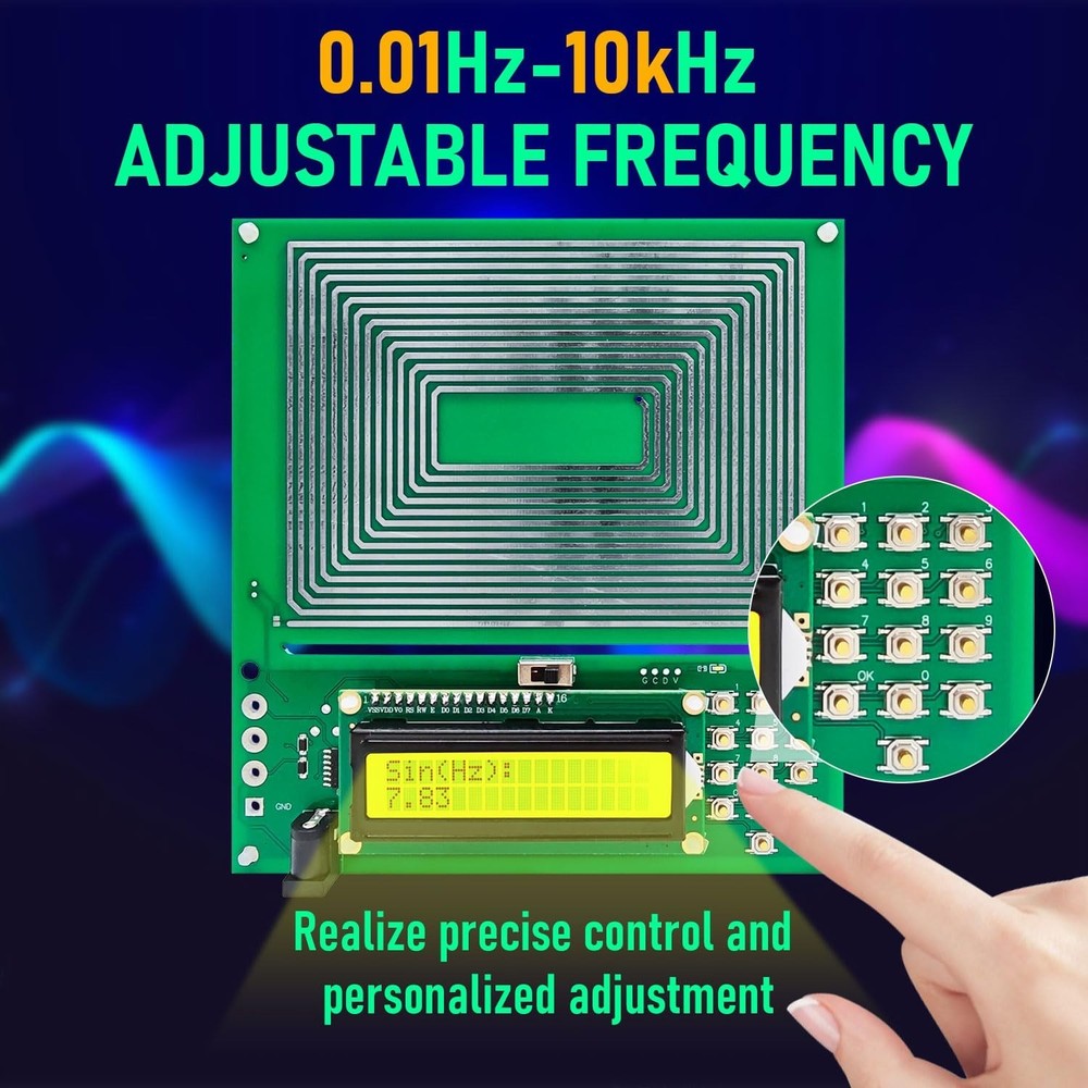 Adjustable Schumann Resonance Frequency Generator for Healing and Brain Wave ...