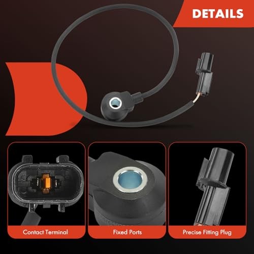 Ignition Knock Detonation Sensor Compatible with Mitsubishi Outlander 2007