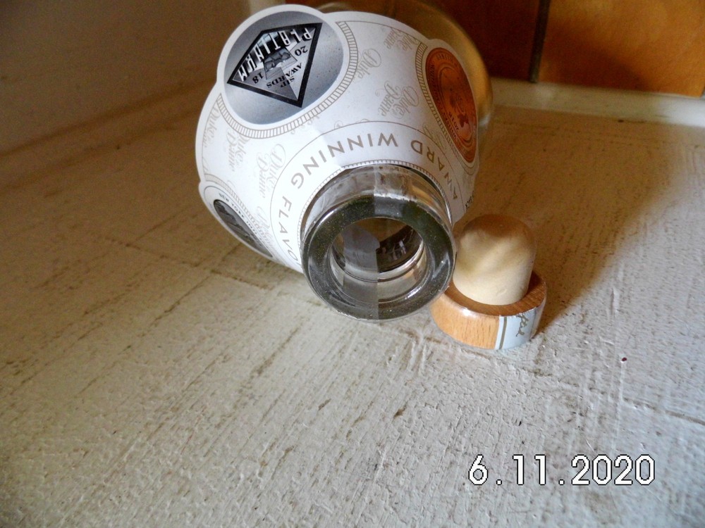 Duke & Dame Salted Caramel Bottle Empty 750ml