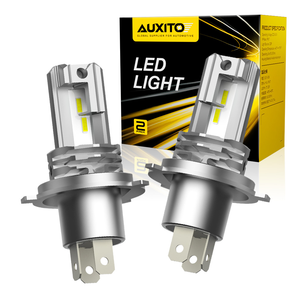 AUXITO H4 9003 LED Headlight Bulbs Hi Low Beam Conversion Kit Canbus 6000K White