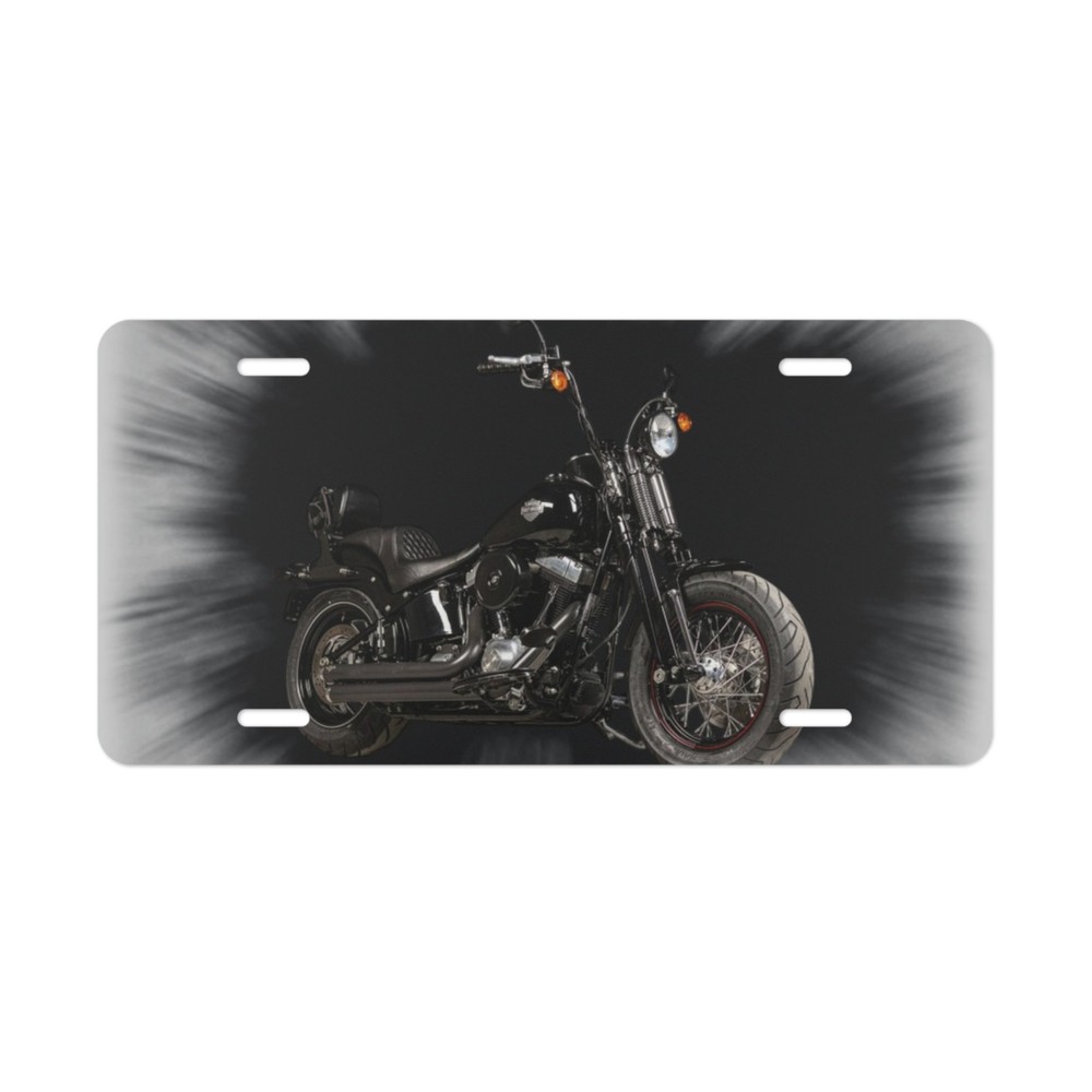 2011 Harley Davidson Cross Bones License Plate