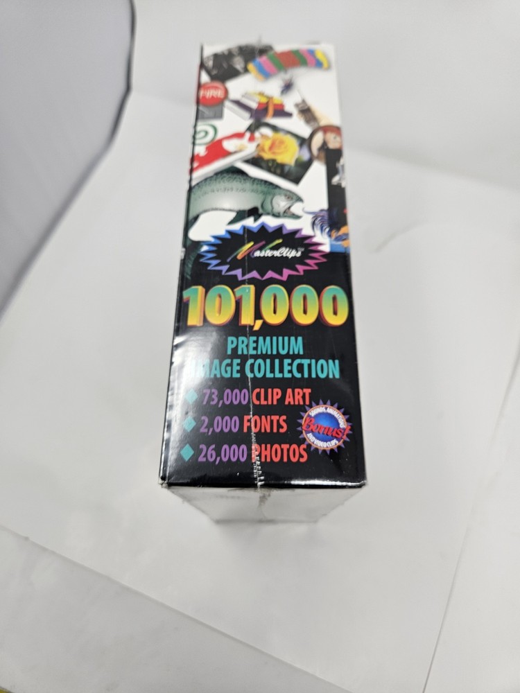 Masterclips 101,000 Premium Image Collection Windows Vintage 1996 Sealed