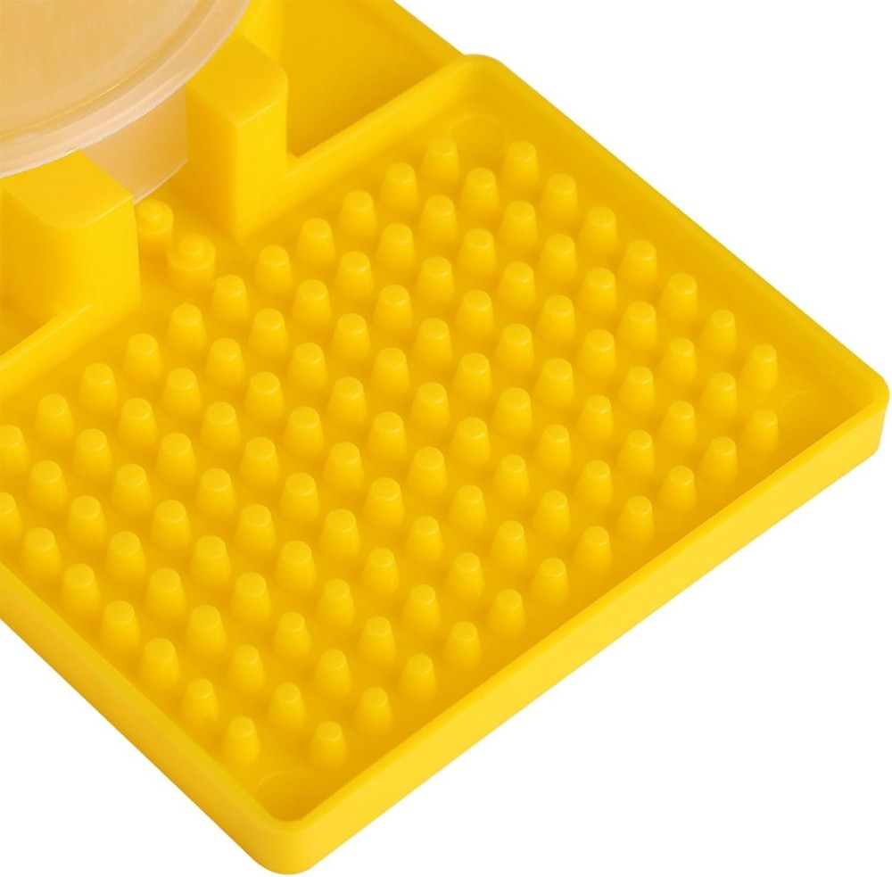 Plastic Bee Feeder, Beehive Drinking Bowl Keeping Equipment Beehive...