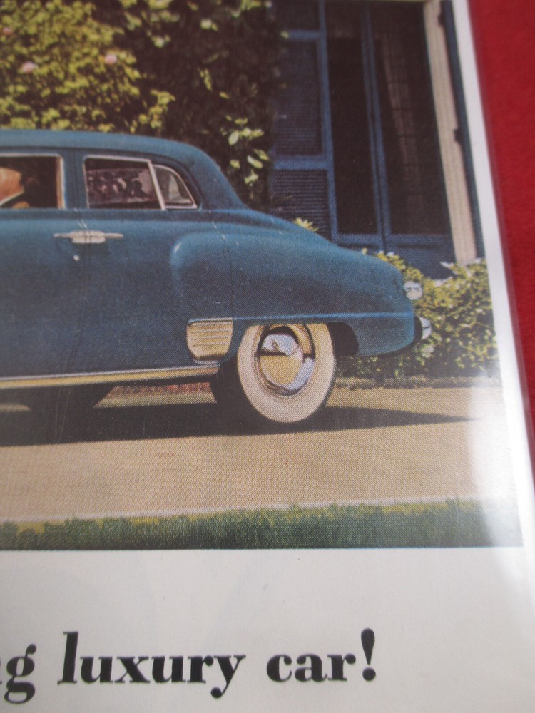 1948 Print Ad Studebaker 4-DR Land Cruiser