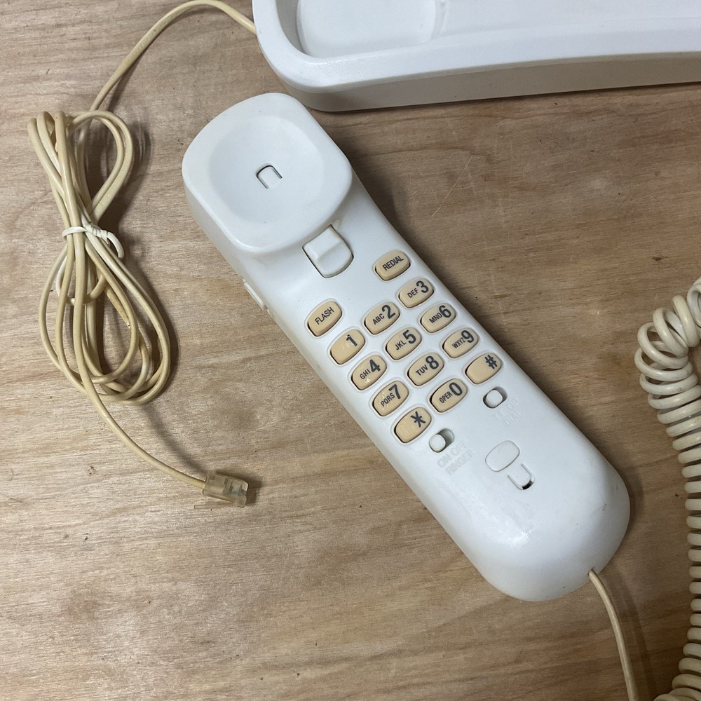 vtech Trimline White Corded Telephone