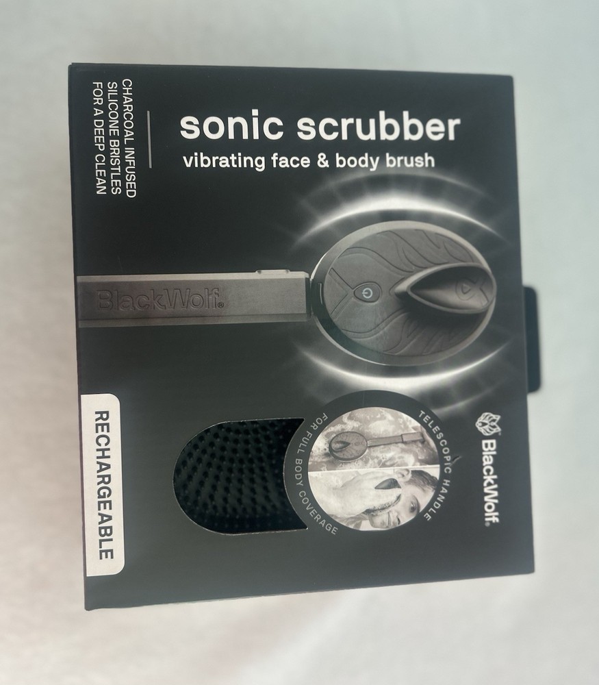 BlackWolf SSRB1006 Sonic Scrubber - Black