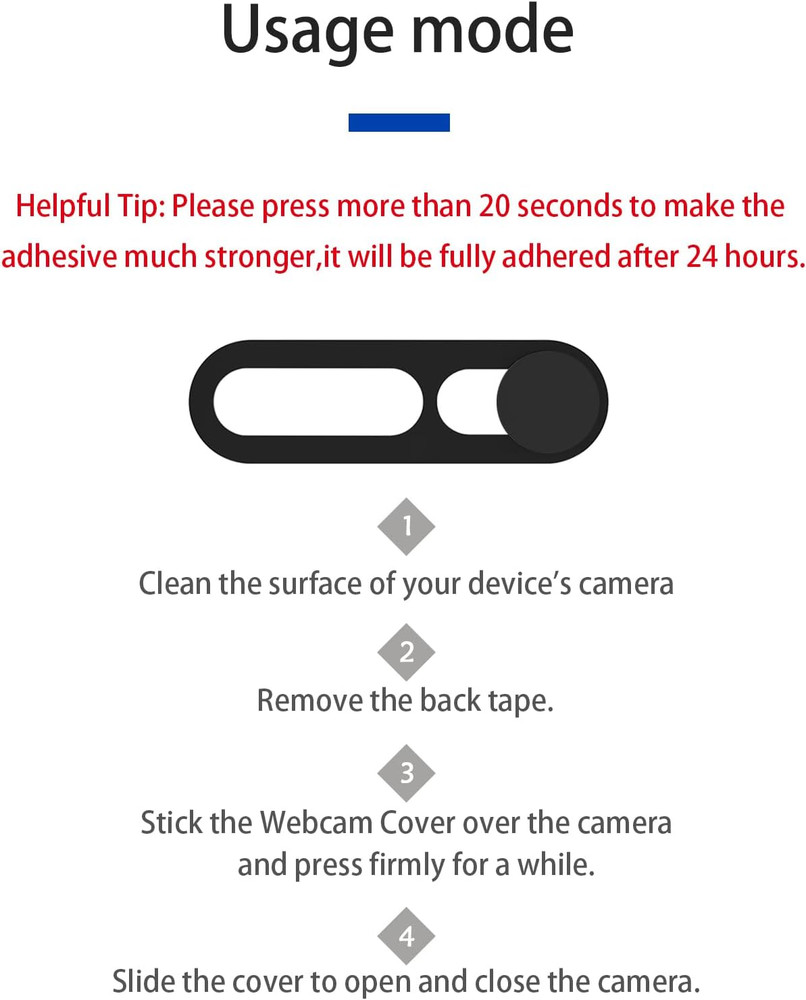 Privacy Cover Compatible for Iphone 16 Pro/Iphone 16 Pro Max with Front Camera C