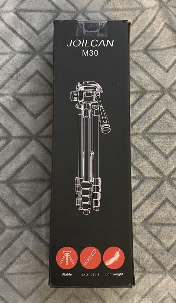 Joilcan M30 Camera Tripod - Stable - Extendable - Lightweight - NEW