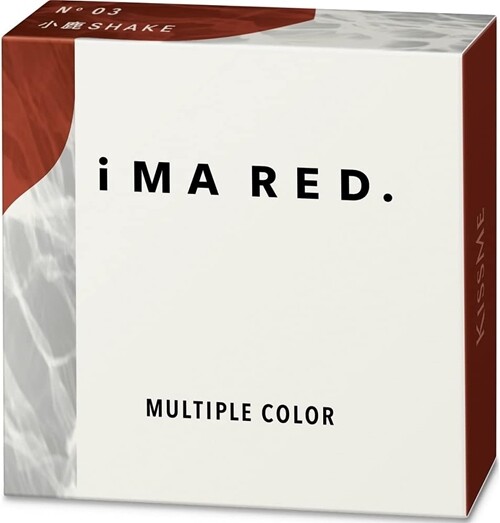ISEHAN IMA RED Multiple Colors 03 KOJIKA SHAKE One tone makeup