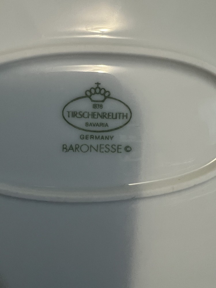 Tirschenreuth Baronesse 13" Serving Platter EUC