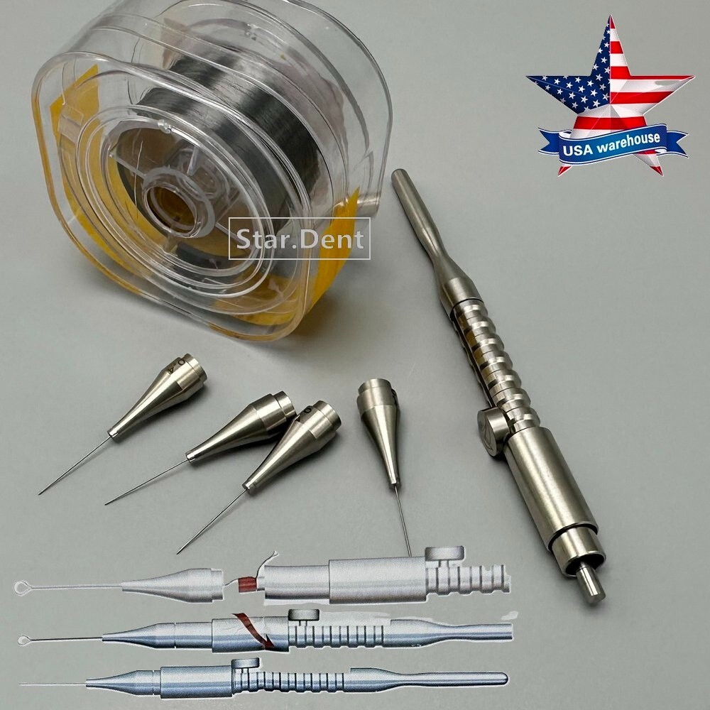 Dental Endo Root Canal File Extractor Broken Needle Files Pull out Tool Kits USA
