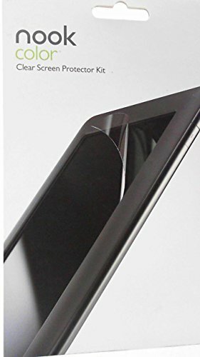 Nook Color Clear Screen Protector Kit 2-Pack Pack of 4